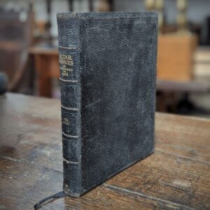 1928 Leather Bound Altar Services Book