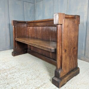 St Andrew Bradfield 'Queen of England' Heavy Victorian Oak Pews Benches