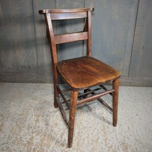 Classic Antique Elm & Beech St Paul’s Ilford Church Chapel Chairs