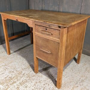 Nice 1950's 'Bintay' Utility Oak Desk
