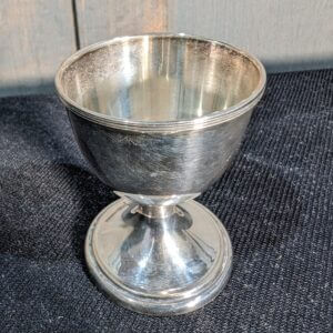 Small Solid Silver Italian Travel Chalice