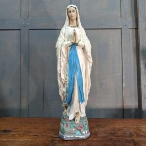 Medium to Large Irish Religious Statue of Our Lady of Lourdes