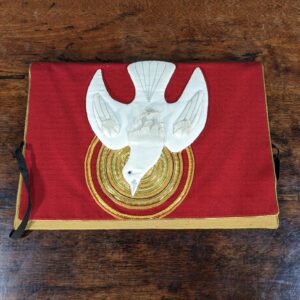 Reversible Red/Gold Small Lectern Fall with Trinity or Dove