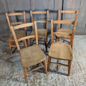 Mid Century Children's Church Chapel Sunday School Chairs