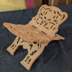 Carved Teak Missal Table Book Stand Rest