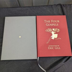 Special Boxed 2018 Edition of The Four Gospels with Engravings by Eric Gill