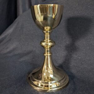 Full Size Gilt Brass Chalice Classic Style & Design