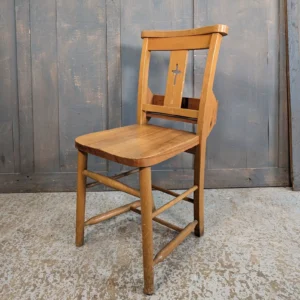 Classic Cross Back Beech Church Chapel Chairs From St Pauls West Wycombe