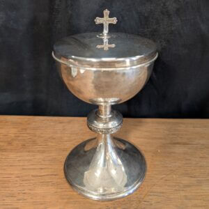 Solid Silver Hallmarked London 1968 Ciborium