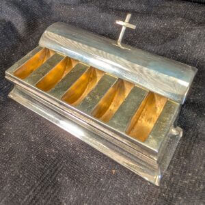 Solid Silver Wippell Communion Wafer Box