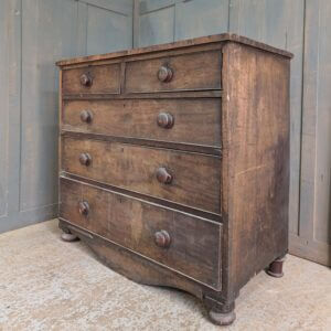 'Haunted House' Victorian Two Over Three Chest of Drawers