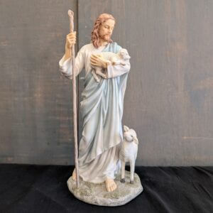 Medium Size Polystone Religious Statue Christ of Nazareth
