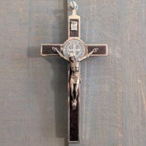 St Benedict Exorcism Medallion Crucifixion