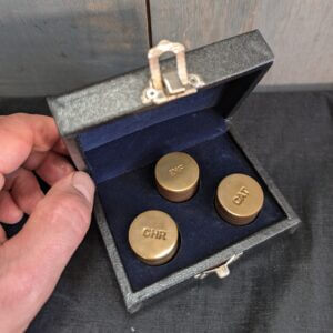 Boxed Travelling Communion Set with Three Holy Oil Stocks