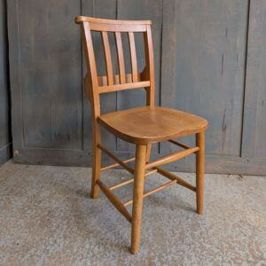 Portslade 1960's Vintage Elm & Beech Church Chapel Chairs 'Blameless'