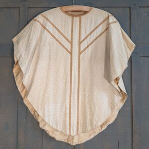 1930's Vintage Ivory Van Heems Chasuble Project