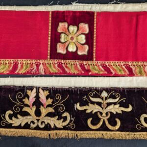 Eccleisistical Material : Two Splendid Embroidered Superfrontals - PROJECT-