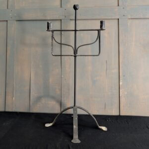Blacksmith Made Wrought Iron Church Altar Candle Holder