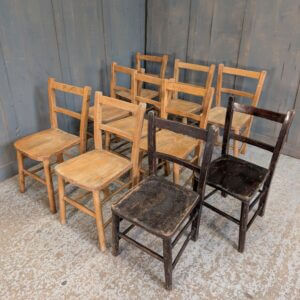 Children's Dark & Light Sunday School Chairs