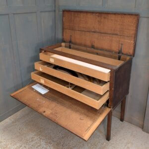 1900's Smaller Size Foldaway Vestment Plan Chest