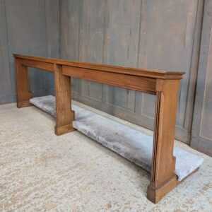 Medium Length Mid-Century Oak Prayer Kneeler