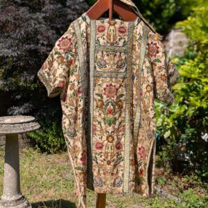 Beautiful Antique Tapestry Dalmatics with 'H' Orphreys