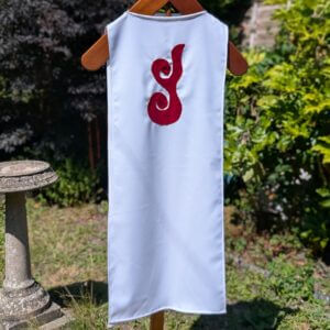 Pair of Simple Tunicles Dalmatics with Red Design