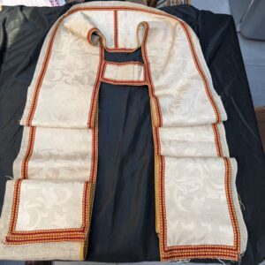 Vintage Cope Kit Yoke & Clasp Salvaged from another Cope