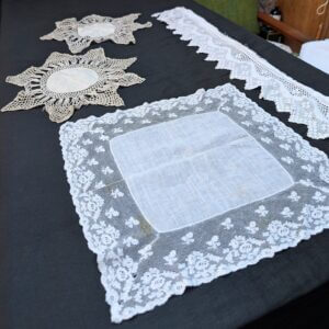 Four Pieces of Church Embroidery & Lacework