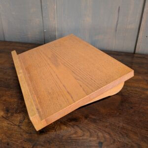 Simple Low-Rise Pale Oak Missal Table Book Stand