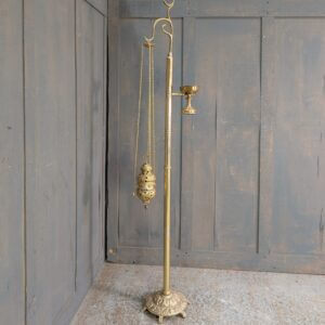 Solid Brass Censer Thurible & Boat Stand
