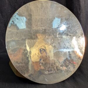 Solid Silver Large Church Paten Dish London 1929