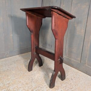 1860's Simple Pine Prayer Desk Prie Dieu from St Giles, Darlton