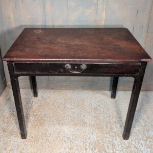Antique 1820's Regency Mahogany Small Writing Desk Occasional Table