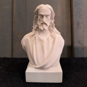 Smaller Size Composite Marble Bust of Jesus Christ