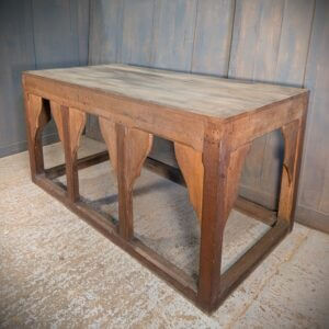 Full Size Victorian Oak Church Altar from St Giles Darlton