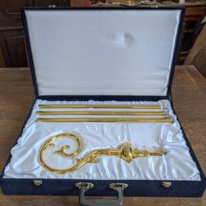 Solid Brass Demountable Boxed St Nicholas Bishop's Crozier