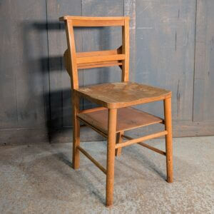 Cheerful Bargain 1960’s Vintage Church Chapel Chairs from St John’s Digswell