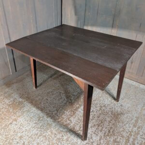 Small Oak Regency Gate Leg Table