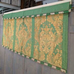 1930's Vintage Warham Guild Fine Green and Gold Altar Frontal