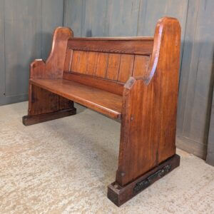 Pitch Pine Church Pews Benches from St Stephen’s Liverpool